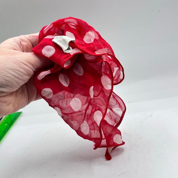 Vintage Accessory Street Oscar De Larenta 100% Silk Pocket Square - Picture 7 of 7